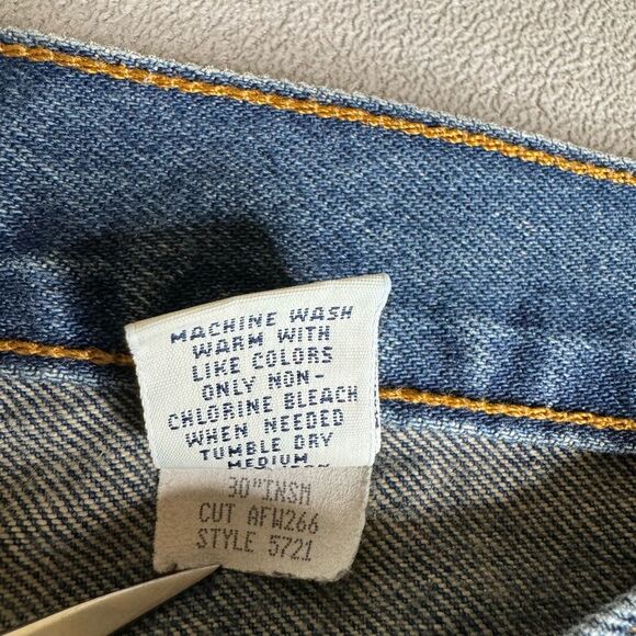 Vintage Abercrombie & Fitch Boot Cut Stretch Jeans Women’s Size 19 made in USA - Picture 14 of 16